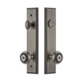 thumbnail image 2 of Grandeur Carr  Tall Plate Single Cylinder One Piece Knobset with Parthenon Knob, 2 of 6