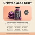 thumbnail image 6 of TruHeight Growth Gummies (Grape) Tall Nutrition for Natural Growth Supplement for Kids & Teens - Vitamin D, K, Calcium & Ashwagandha, Bone Strength Vitamins D3 K2, Picky Eater, Taller Ages 5+, 6 of 8