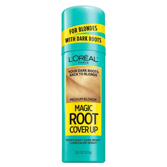 L'Oreal Paris Magic Root Cover Up Temporary Hair Color Concealer Spray, Aerosol, 2 oz