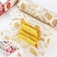 thumbnail image 2 of kcavykas 50 Sheets Printed Food Packaging Paper, Oil-Resistant Baking Parchment for Pastries, Cakes & Sandwiches, 2 of 9