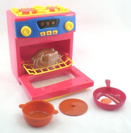 Toy Oven And Stove Top Play Set 