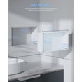 thumbnail image 2 of APPASO 304 Stainless Steel White Shower Niche, 24" x 12" Niche de Douche No Tile Needed, Single Shelf Organizer Insert in Wall, Recessed Shower Shelf for Storage, Rectangular Bathroom Shower Organizer, 2 of 8