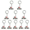 thumbnail image 1 of Llavero Joyas, Llaveros Aleación Lindo 10 Piezas Para Llaves Para Mochilas Para Teléfonos Celulares Para Monederos OTVIAP D110-MAMÁ, 1 of 8