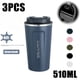 thumbnail image 2 of Termo Café Taza de Viaje para Coche Termo Taza 380/510ML Impermeable para Té, Agua o Café con Doble Acero Inoxidable, 2 of 6