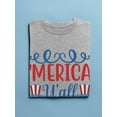 thumbnail image 3 of Merica Y'all T-Shirt Men -Image by Shutterstock, Male 4X-Large, 3 of 4