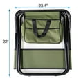 thumbnail image 4 of 4 Pack Portable Folding Chair with Storage Bag, 280lbs Maximum Loading Capacity Collapsible Chair, Lightweight Foldable Chair for Outdoor Camp, Hiking, 4 of 9