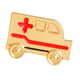 Broche Colorée Cadeau d'Anniversaire de Graduation Badge Ambulance Épingle - Jaune – image 2 sur 8
