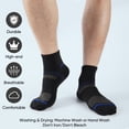 thumbnail image 3 of LITERRA 30 Pairs Mens Socks Ankle Running Breathable Socks for Men, 3 of 5