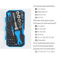 thumbnail image 5 of 44-Piece Ratchet Screwdriver Bit Sleeve Set Portable Maintenance Tools are Suitable for Families, Garages and Bicycles., 5 of 6