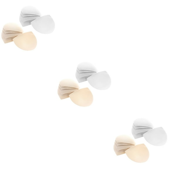 Set of 3 Swimsuits Bra Pad Chest Filling Push up Pads