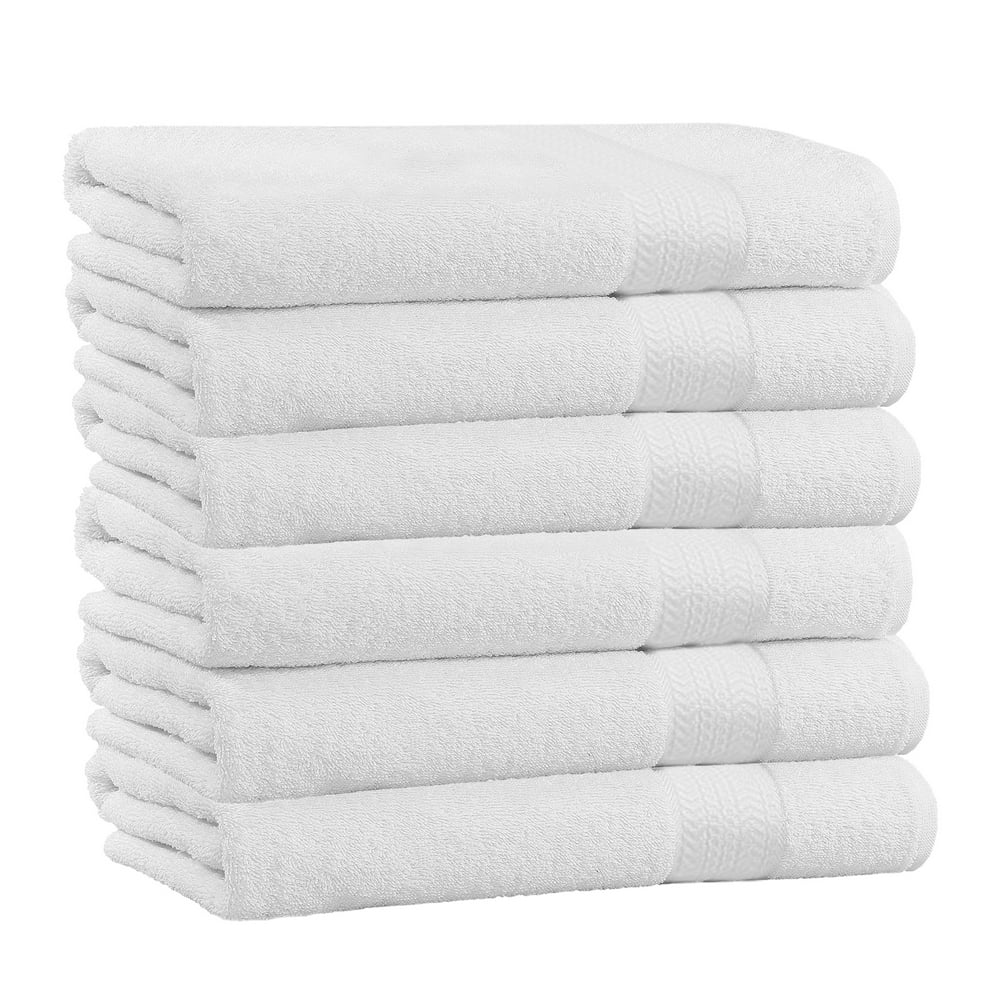 100 Cotton 6Piece Towel Set 6 Bath Towels Super Soft, High Quality