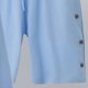 thumbnail image 4 of Ceisia Men's Loose Fit Hooded 2-Piece Set Long Sleeve Button-Down Shirt with Elastic Waist Drawstring Shorts Gifts, 4 of 6