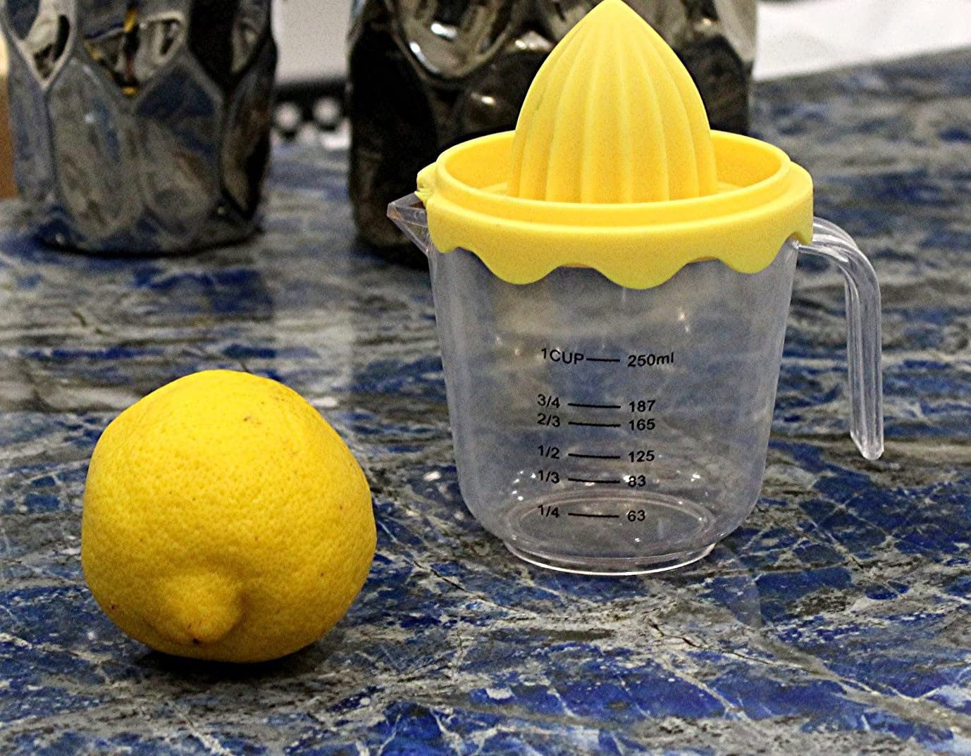  Mueller Citrus Lemon Orange Juicer, Hand Squeezer Rotation  Press, Manual Juicer with Easy Pour Spout, European Made, Dishwasher Safe,  Orange: Home & Kitchen