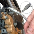 thumbnail image 3 of 1-2pcs Brake Fluid Bleeder Hose One Way Valve Tube Motorcycle Car Kit Replacement Adapter Kit Auto Accessories, 3 of 5