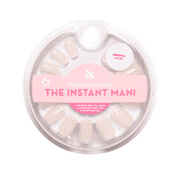 Olive & June Instant Mani Short Squoval Press-on Nails, Classic French, Pink, 42 Pieces