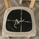 thumbnail image 3 of Bearachild Funda de asiento de silla para restaurante en casa, cojín de de comedor extraíble elástico, funda de repuesto, accesorio de decoración Cubiertas para muebles de jardín Blanco Bearachild HA069905-01, 3 of 6