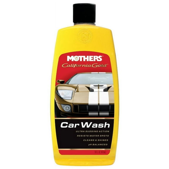Mothers 05600 California Gold Car Wash with Ultra Sudsing Action, 16 Oz, Each