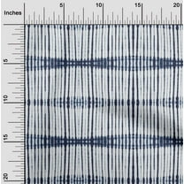 oneOone Cotton Poplin Twill Dark Navy Blue Fabric Stripe Shibori Dress Material Fabric Print Fabric By The Yard 56 Inch Wide