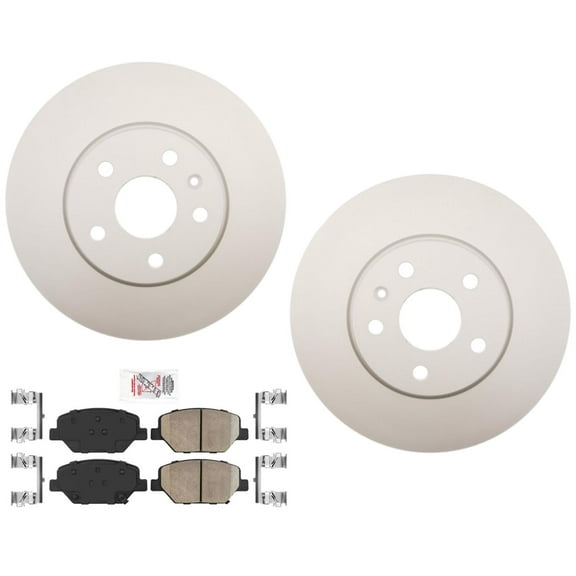 Front Coated Disc Brake Rotors Disc Brake Pads For Buick Envision 2019-2020