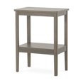 thumbnail image 1 of Forever Eclectic Folio Wood Side Table, Matte White, 1 of 2