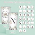 thumbnail image 6 of Personalized Initial N Tumbler 20oz, Monogrammed Gift for Women Birthday Mothers Day Religious Gift, Personalized Christian Gift for Women Initial Coffee Mug, 6 of 6