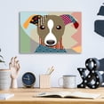 thumbnail image 4 of Epic Art 'Whippet' by Lanre Adefioyue, Acrylic Glass Wall Art, 16"x12", 4 of 8