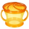 Munchkin Click Lock Deluxe Snack Catcher Snack Dispenser (Yellow/Orange)