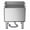 Stainless Steel-2, variant on 31.5" Outdoor Camping Sink, Freestanding Stainless Steel Sink with Multi-Tier Storage & Drain