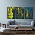 thumbnail image 2 of IDEA4WALL Framed Canvas Wall Art for Living Room, Bedroom Beautiful Nature Norway Landscape Canvas Prints for Modern Home Decoration Ready to Hang - 16"x24"x3 Panels, 2 of 4