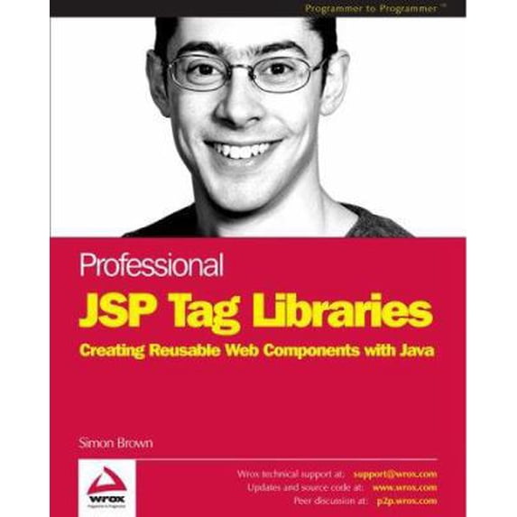Pre-Owned Professional JSP Tag Libraries (Paperback) 1861006217 9781861006219