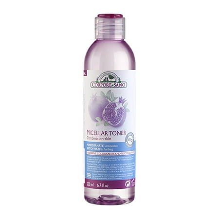 Corpore Sano Micellar Toner for Combination Skin-CERTIFIED BIO EXTRACT-NO PARABENS-Imported from Spain-200 ml/6.7 (The Best Toner For Combination Skin)