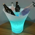 thumbnail image 6 of WKSCLPAI 7L LED Glowing Ice Bucket with Bluetooth Speaker,Portable Plastic Large Ice Bucket for Parties,Champagne Bucket Drink Buckets Beer Ice Bucket Camping Parties Supplies, 6 of 8