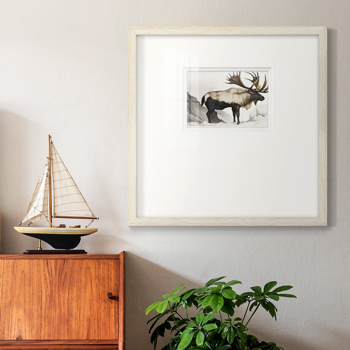 Elk MounrtainPremium Framed Print