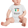 thumbnail image 2 of I'm Proof Mommy Can't Resist Irelandish Guys Cute Baby Rompers Baby Bodysuit (White, 0-3 Months), 2 of 5