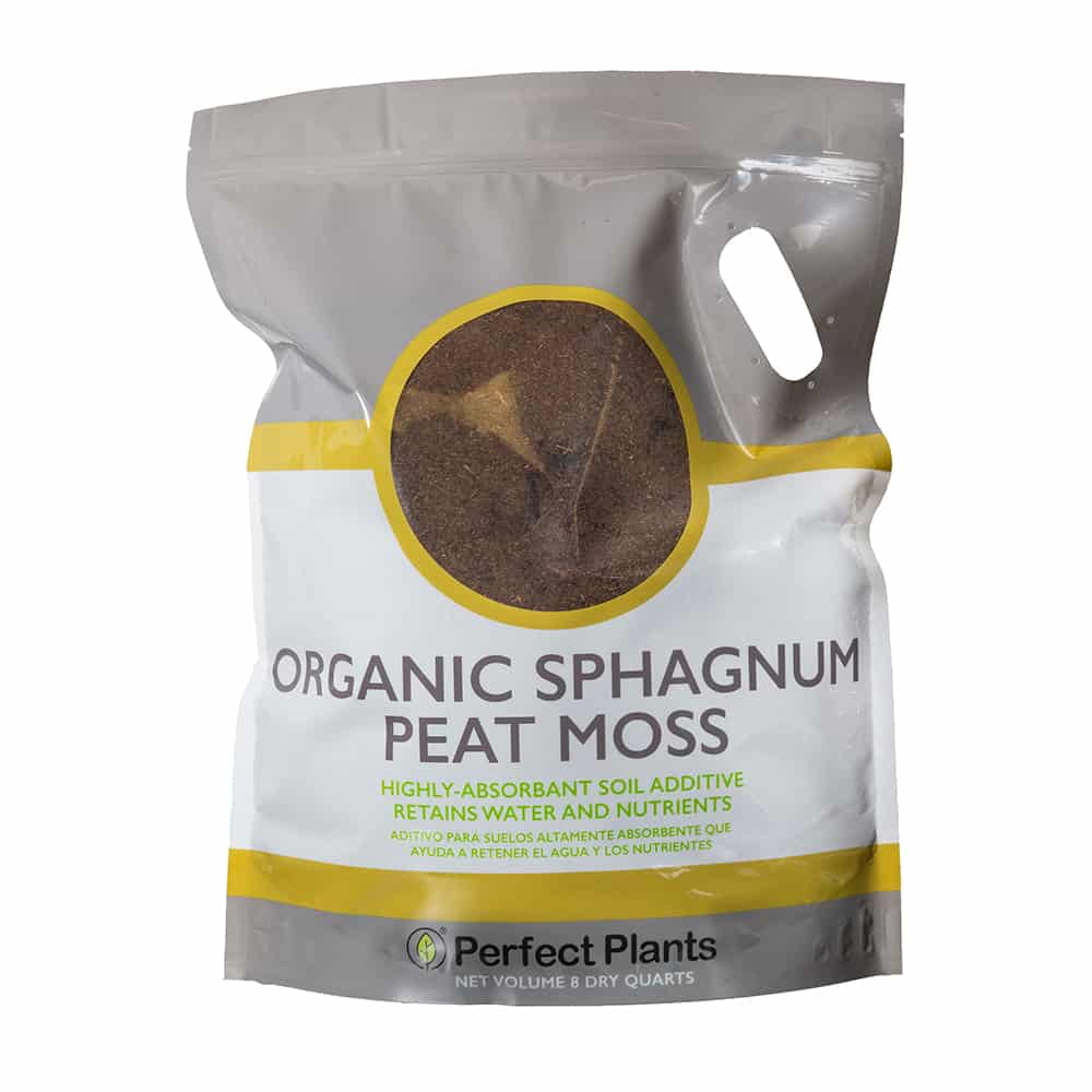 Organic Sphagnum Peat Moss by Perfect Plants 8 Quart