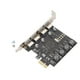 thumbnail image 2 of Adaptador PCI-E, Placa De Expansión De Diseño Estándar De Amplia Compatibilidad, 4 Puertos USB3.0 Para D720201, 2 of 7