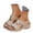 Beige, variant on Dakaela Orthopedic Wedge Sandals for Women 2026 Summer Boho Platform Slip on Slides Arch Support Comfortable Casual Walking Slippers Beige 6