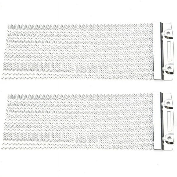2X Half Design Steel Snare Wire Drum Spring for Children Snare Cajon Box Drums 24 Strand