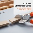 thumbnail image 6 of Adjustable Miter Shears Kit with Spare Thin Blades, 45°-135° PVC Trunking Angle Cutting Hand Tool, 6 of 8
