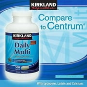 Kirkland Signature Daily Multi, 500 Tablets