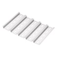thumbnail image 6 of Uxcell 4”x 1.38”x 0.29” DIN Rail Slotted Mounting Guide Aluminum Silver Tone 5Pcs, 6 of 6
