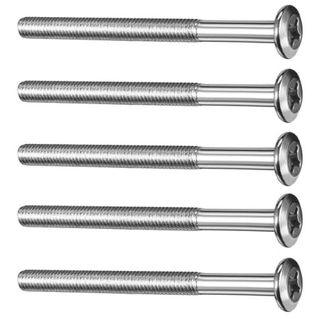 75mm Boot - Unique Bargains M6 x 75mm 1mm Pitch Phillips Flat Head Countersunk Bolt Machine Screw 5pcs