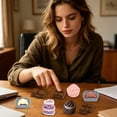 thumbnail image 6 of Clicker Squeeze Toys 3D Printed Chocolate Cupcake Relaxation Toys for Adult Relaxation Relief Cute Desk Decor for Office Women Gift, 6 of 6