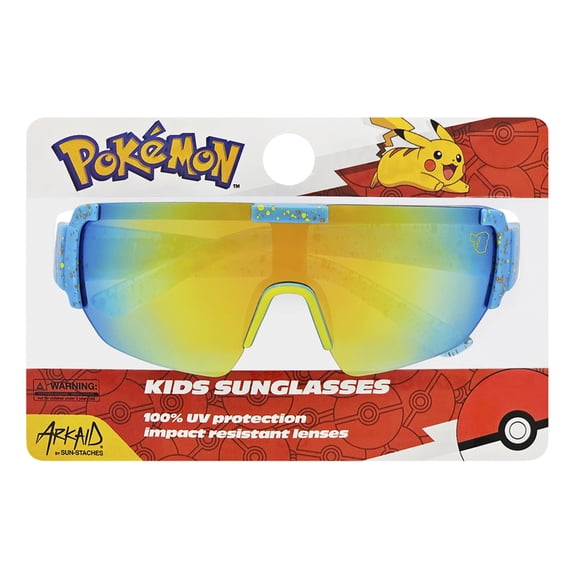 Sun-Staches Pokemon Blue Wrap Sunglasses with UV Protection