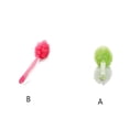 thumbnail image 4 of Moyic Cepillo de baño, bola de ducha, de espalda, exfoliante, mango largo, baño, colgante, corporal, ducha, depurador, suministros para Juegos de accesorios de baño Rosa Moyic HA066351-03, 4 of 6