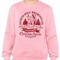 thumbnail image 2 of North Pole Brewing Co Sweatshirt Unisex Medium Pink, 2 of 5