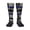 1 Black, variant on Women's Knee High Socks Thin Blue Line Outdoor Casual Tube Socks