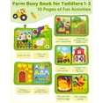 thumbnail image 2 of Juguete Montessori Busy Book Gagule Farm para niños pequeños de 1 a 3 años, 2 of 6