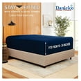 Stay Fitted Single Sheet, Fitted Sheet ! Stay Fit on Mattress with