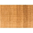 thumbnail image 1 of Ahgly Company Machine Washable Indoor Rectangle Solid Orange Modern Area Rugs, 2' x 5', 1 of 4